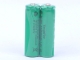 2Pcs TangsFire AA 3300mAh 1.2V Rechargeable Ni-MH Battery Green